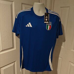 Adidas Italy 2024 Home Jersey NWT Authentic IQ0500 Men's Sizes S - XL Soccer